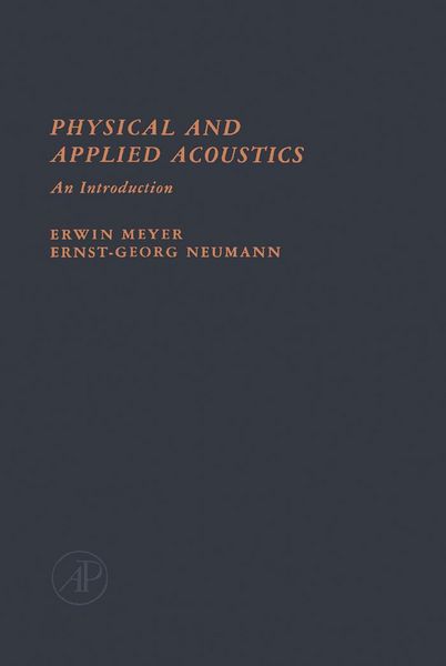 Produktbild: Physical and Applied Acoustics