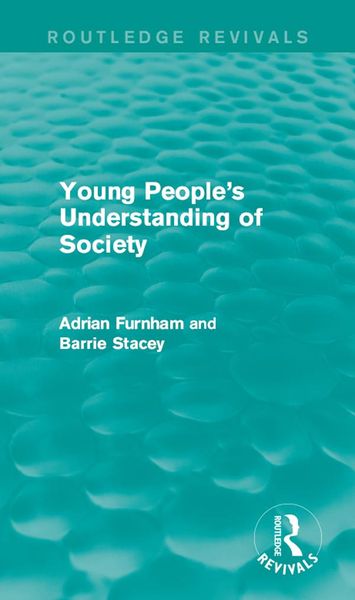 Produktbild: Young People's Understanding of Society (Routledge Revivals)