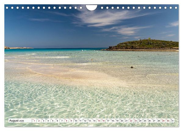 Produktbild: Agia Napa - Zypern (Wandkalender 2026 DIN A4 quer), CALVENDO Monatskalender