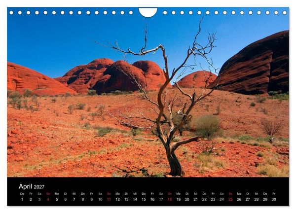 Produktbild: Australien (Wandkalender 2027 DIN A4 quer), CALVENDO Monatskalender