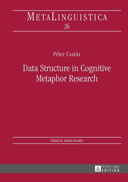 Produktbild: Data Structure in Cognitive Metaphor Research
