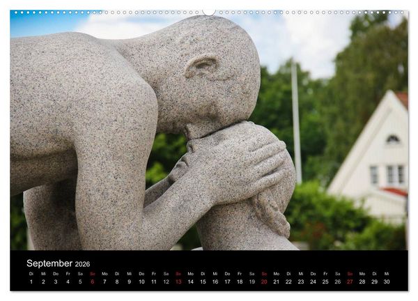 Produktbild: Oslo (Wandkalender 2026 DIN A2 quer), CALVENDO Monatskalender