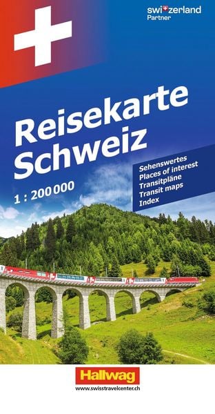 Hallwag Strassenkarte Reisekarte Schweiz 1:200.000, Sonstige von , Hallwag, 978-3-8283-3021-4
