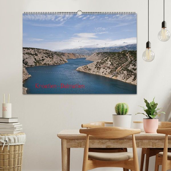 Produktbild: Kroatien - Dalmatien (Wandkalender 2026 DIN A2 quer), CALVENDO Monatskalender