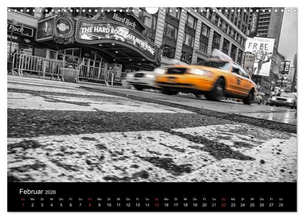 Produktbild: New York 2026 (Wandkalender 2026 DIN A3 quer), CALVENDO Monatskalender