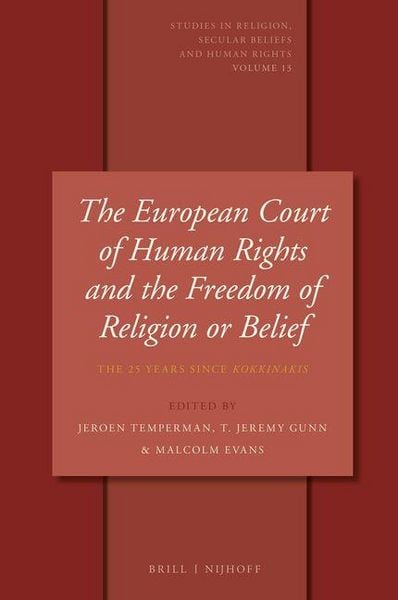 Produktbild: The European Court of Human Rights and the Freedom of Religion or Belief