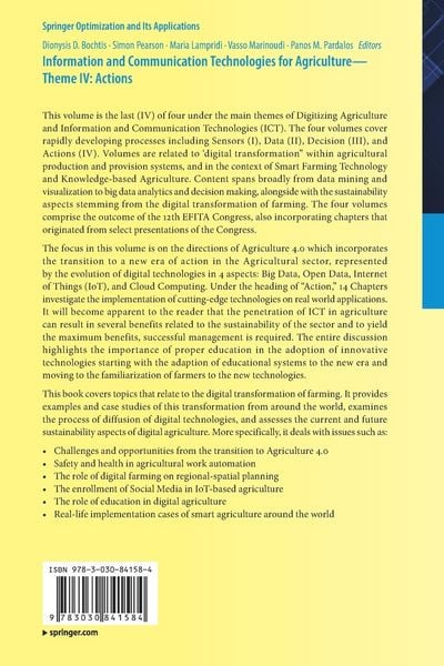 Produktbild: Information and Communication Technologies for Agriculture&mdash;Theme IV: Actions