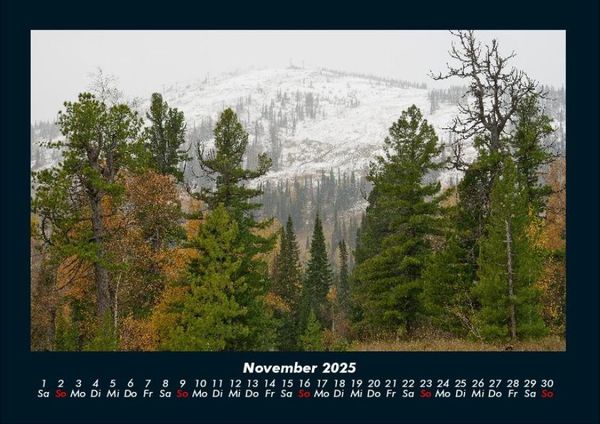 Produktbild: Berglandschaften 2025 Fotokalender DIN A4