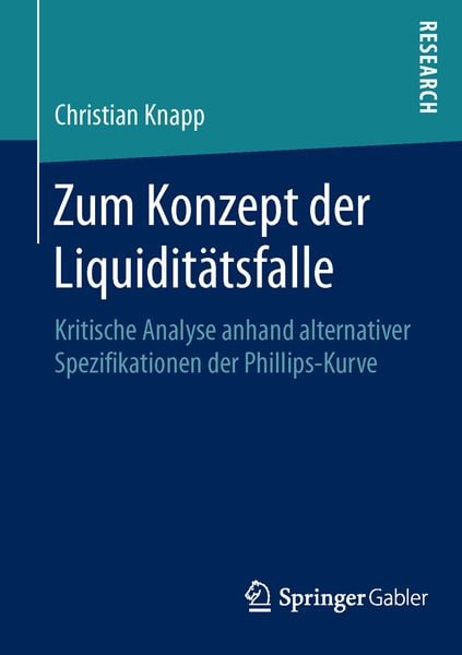 Produktbild: Zum Konzept der Liquidit&auml;tsfalle