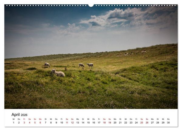 Produktbild: Ein Sommer auf Sylt (hochwertiger Premium Wandkalender 2026 DIN A2 quer), Kunstdruck in Hochglanz