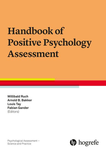 Produktbild: Handbook of Positive Psychology Assessment