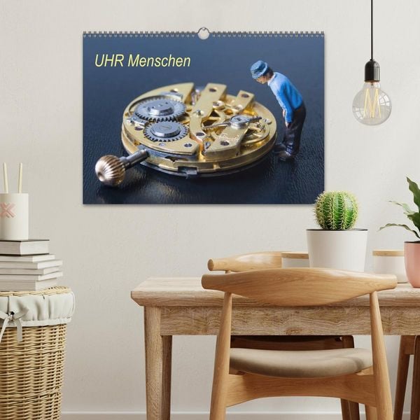 Produktbild: UHR Menschen (Wandkalender 2026 DIN A3 quer), CALVENDO Monatskalender