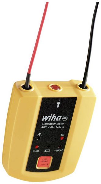 Produktbild: Wiha 45222 Durchgangspr&uuml;fger&auml;t CAT II 600V LED, Akustik