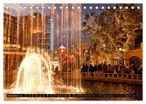 Produktbild: Los Angeles - Kalifornien (Tischkalender 2026 DIN A5 quer), CALVENDO Monatskalender