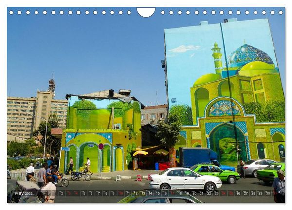 Produktbild: A journey through Iran (Wall Calendar 2026 DIN A4 landscape), CALVENDO 12 Month Wall Calendar