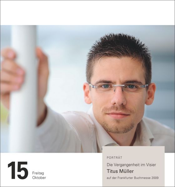 Produktbild: Literatur Tagesabrei&szlig;kalender 2027 - Kulturkalender - Autoren, Werke, H&ouml;rb&uuml;cher