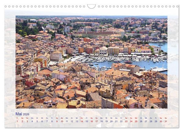 Produktbild: Sch&ouml;nes Istrien 2026 (Wandkalender 2026 DIN A3 quer), CALVENDO Monatskalender