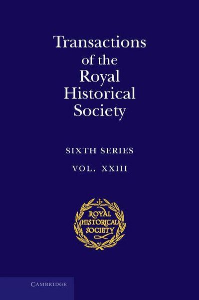 Produktbild: Transactions of the Royal Historical Society