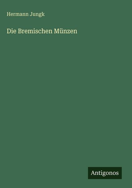 Produktbild: Die Bremischen M&uuml;nzen