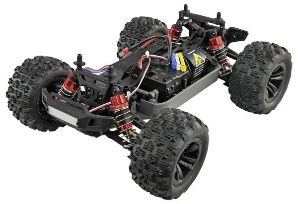 Produktbild: Amewi MEW4 Orange Brushless 1:16 RC Modellauto Elektro Monstertruck Allradantrieb (4WD) RtR 2,4 GHz