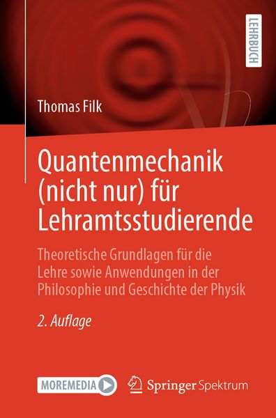 Produktbild: Quantenmechanik (nicht nur) f&uuml;r Lehramtsstudierende