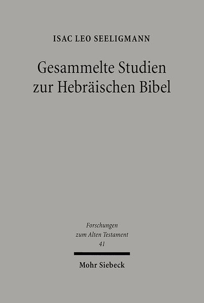 Produktbild: Gesammelte Studien zur Hebr&auml;ischen Bibel