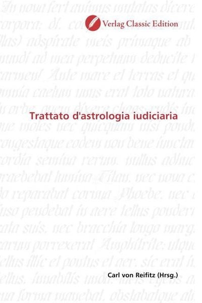 Produktbild: Trattato d'astrologia iudiciaria