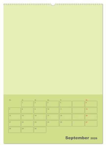 Produktbild: Bastel Terminkalender (Wandkalender 2026 DIN A2 hoch), CALVENDO Monatskalender