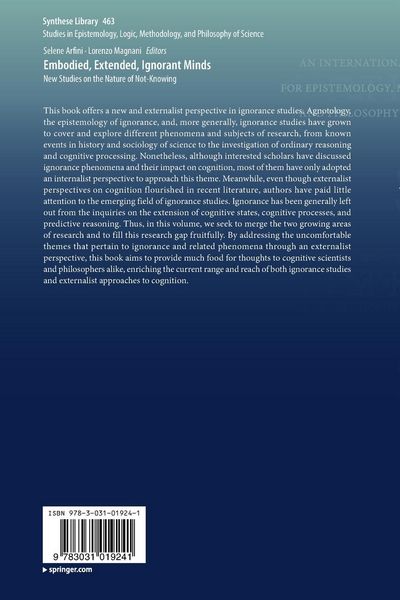 Produktbild: Embodied, Extended, Ignorant Minds