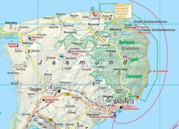 Produktbild: Reise Know-How InselTrip R&uuml;gen mit Hiddensee und Stralsund