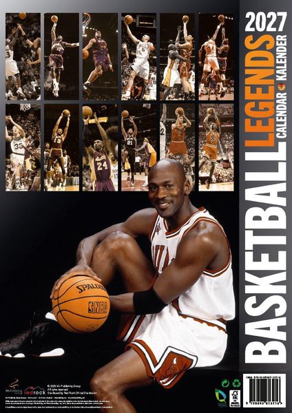 Produktbild: Basketball Legenden Kalender 2027