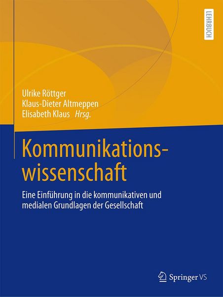 Produktbild: Kommunikationswissenschaft