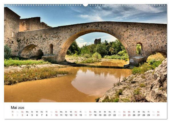 Produktbild: Languedoc-Roussillon - unter der Sonne des Midi (Wandkalender 2026 DIN A2 quer), CALVENDO Monatskalender