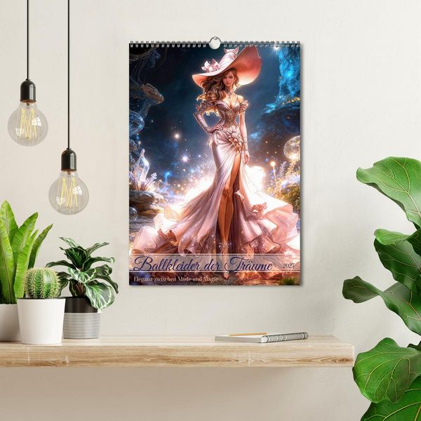 Produktbild: Ballkleider der Tr&auml;ume (Wandkalender 2027 DIN A3 hoch), CALVENDO Monatskalender
