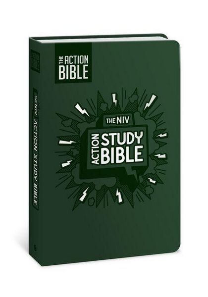 Produktbild: The NIV Action Study Bible, Leathersoft, Forest, Full Color