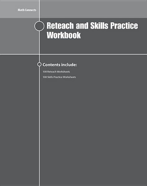 Produktbild: Math Connects Reteach and Skills Practice Workbook, Course 3