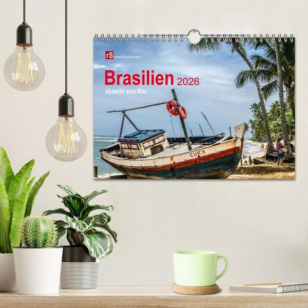 Produktbild: Brasilien 2026 abseits von Rio (Wandkalender 2026 DIN A4 quer), CALVENDO Monatskalender