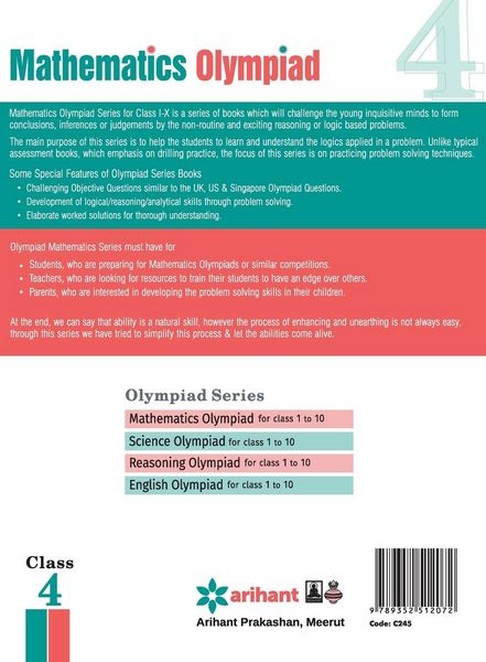 Produktbild: Olympiad Mathematics Class 4th
