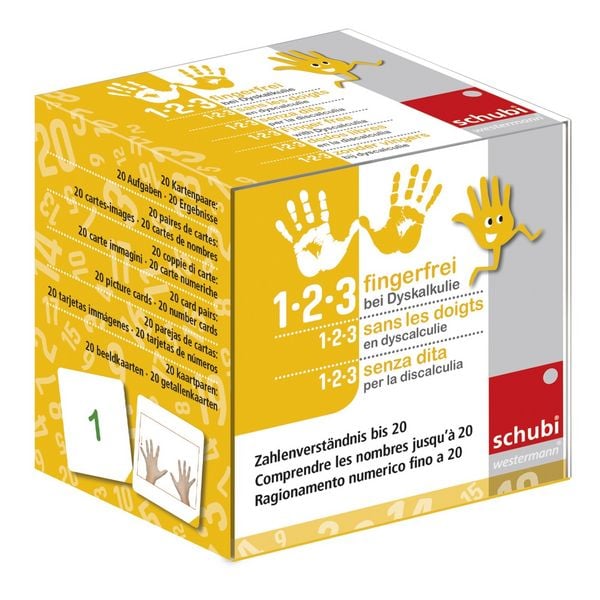 Produktbild: 1-2-3 fingerfrei bei Dyskalkulie 1