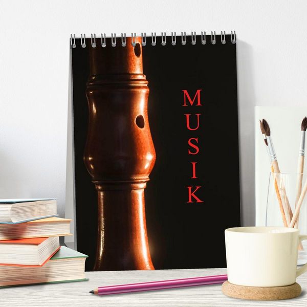 Produktbild: Musik (Tischkalender 2026 DIN A5 hoch), CALVENDO Monatskalender