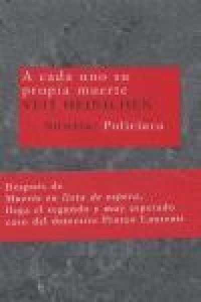Produktbild: A cada uno su propia muerte