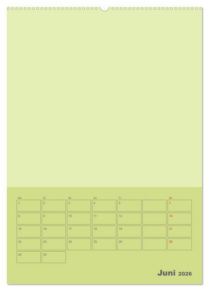 Produktbild: Bastel Terminkalender (Wandkalender 2026 DIN A2 hoch), CALVENDO Monatskalender