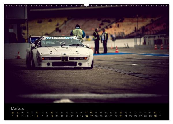 Produktbild: Classic BMW Racing (Wandkalender 2027 DIN A2 quer), CALVENDO Monatskalender
