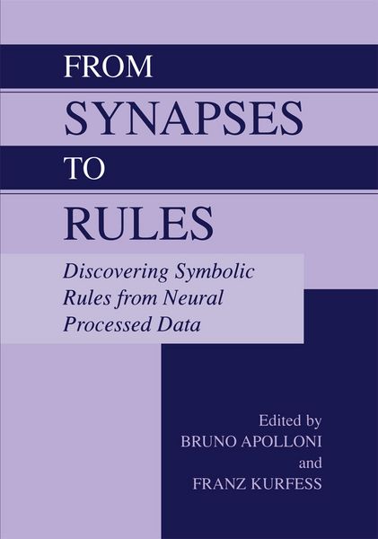 Produktbild: From Synapses to Rules