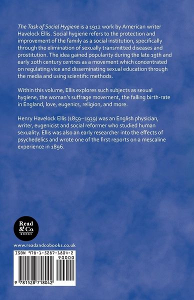 Produktbild: The Task of Social Hygiene