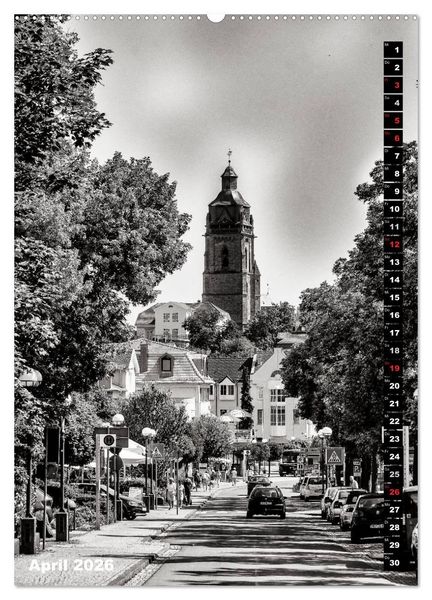 Produktbild: Ein Blick auf Bad Wildungen (hochwertiger Premium Wandkalender 2026 DIN A2 hoch), Kunstdruck in Hochglanz