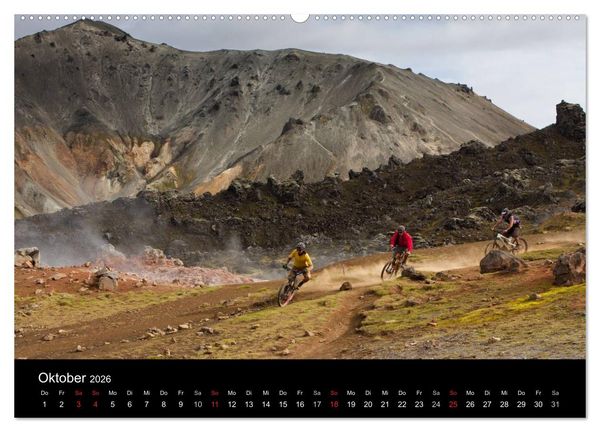 Produktbild: Bike Abenteuer Island (Wandkalender 2026 DIN A2 quer), CALVENDO Monatskalender