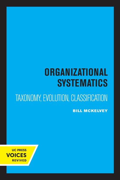 Produktbild: Organizational Systematics