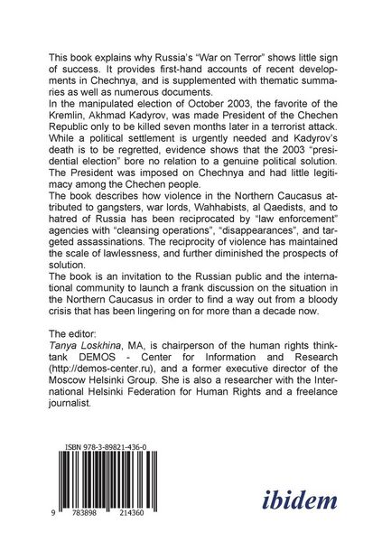 Produktbild: The Imposition of a Fake Political Settlement in the Northern Caucasus. The 2003 Chechen Presidential Election