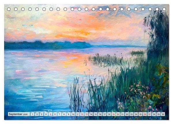 Produktbild: Sehnsucht nach Brandenburg - Zwischen Havel und Himmel (Tischkalender 2026 DIN A5 quer), CALVENDO Monatskalender